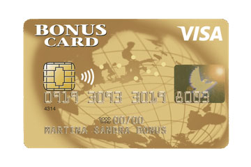 Bonus Card Visa Gold Plan Übersicht